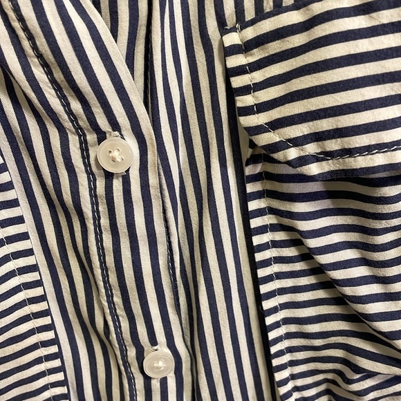 Eliana rose blue and white blouse - Picture 3 of 4